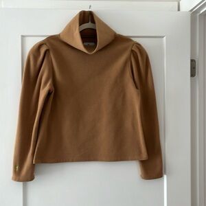 Dudley Stephens Palmer Puff Sleeve Turtleneck